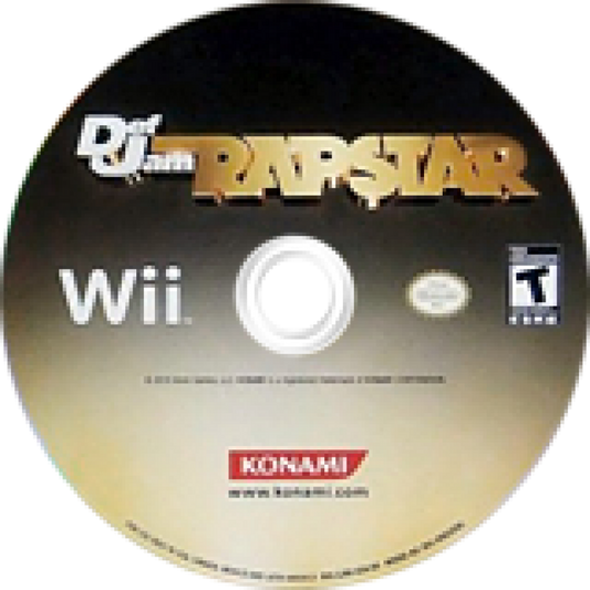 Def Jam Rapstar disc cover art for Nintendo Wii (Wii) video game