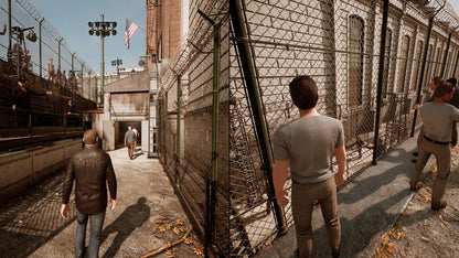 A Way Out for PS4 featuring cooperative story-driven action and split-screen prison escape gameplay gameplay