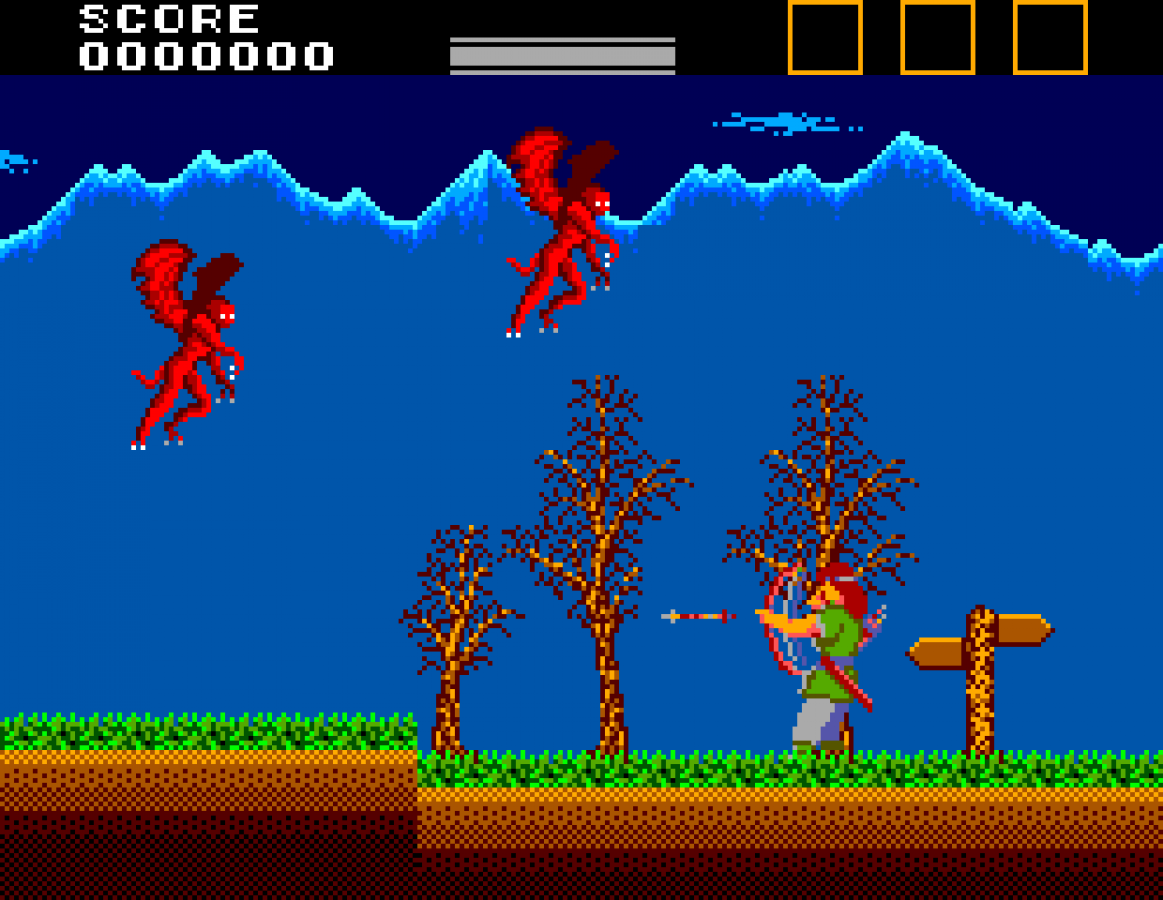 Lord of the Sword Sega Master System SMS for action adventure video game fans featuring medieval fantasy combat side scrolling exploration sword fighting enemy battles challenging stages powerful weapons boss encounters and classic Sega Master System gameplay collectible retro gaming appeal gameplay