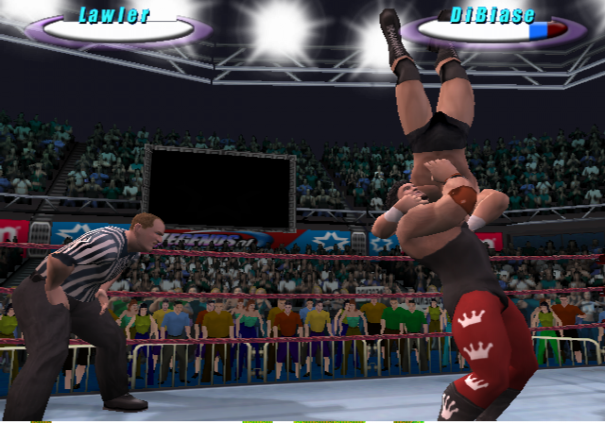Legends of Wrestling gameplay for Playstation 2 (PS2) video game