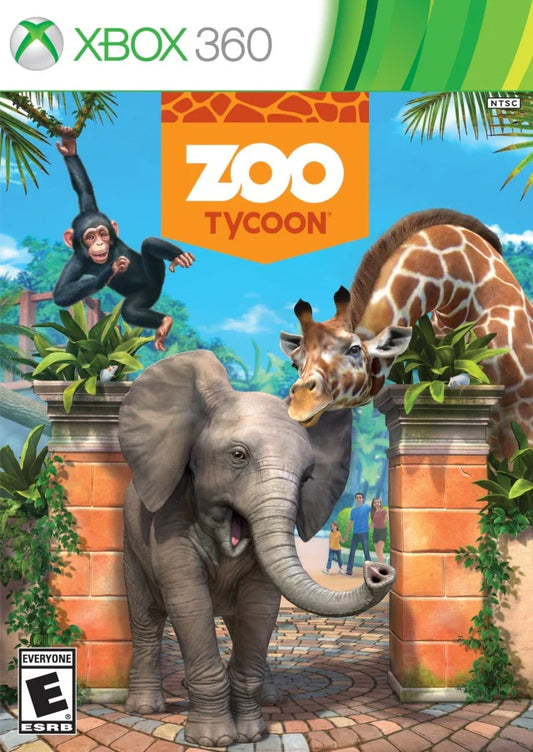 Zoo Tycoon cover art for Xbox 360 (X360) video game