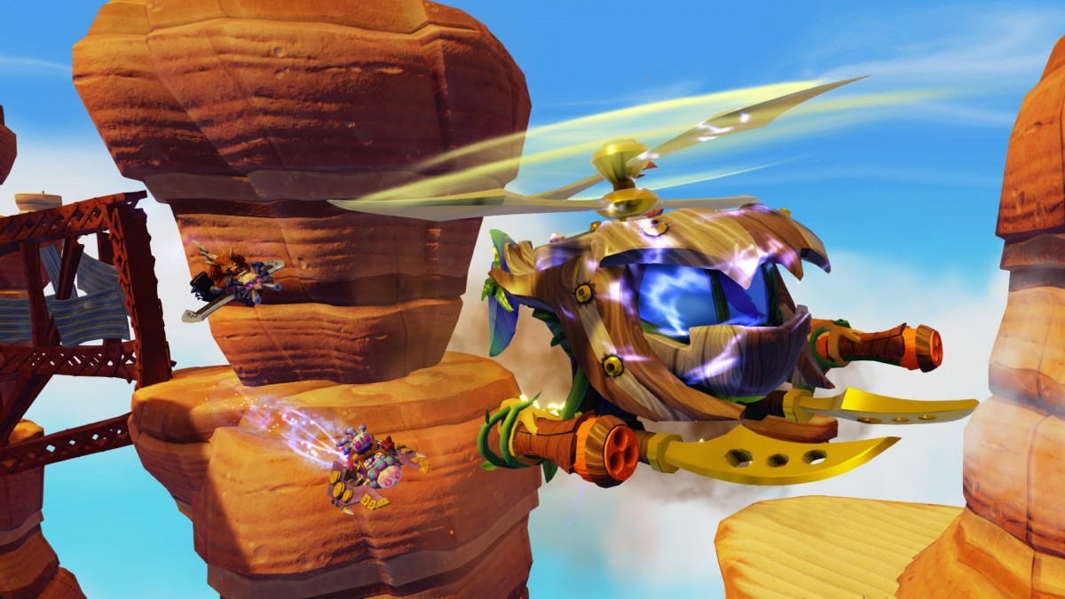 Skylanders: SuperChargers gameplay for PlayStation 3 (PS3) video game