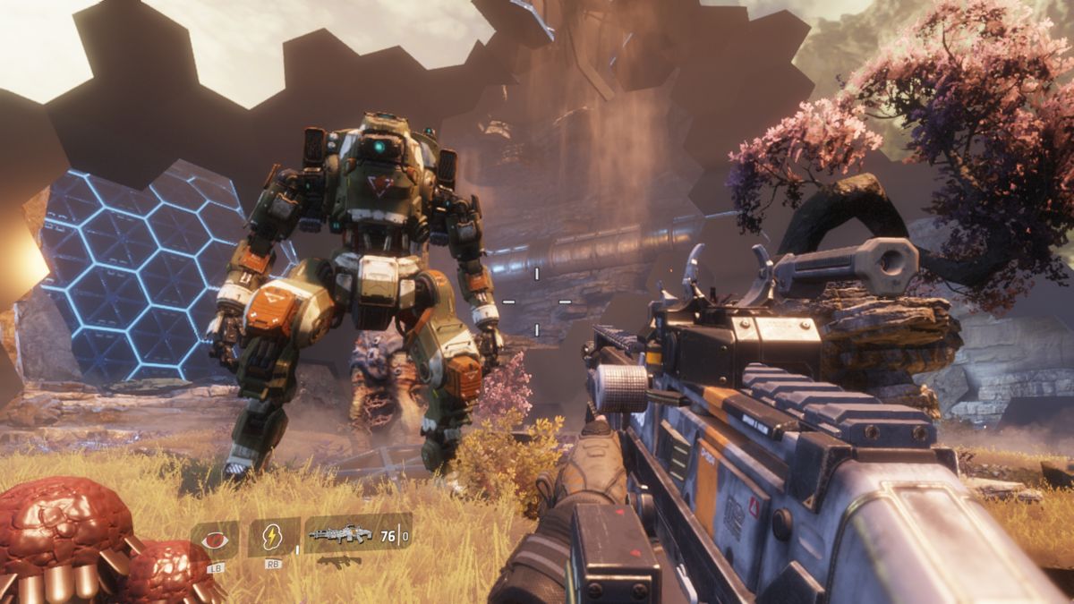 Titanfall 2 Xbox One fast-paced sci-fi shooter with pilot parkour combat and powerful Titan mech battles gameplay