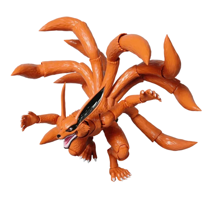 Blokees Naruto Shippuden Nine Tails Kurama LE01 model kit buildable fox spirit figure anime collectible snap fit detailed display piece tailed beast character toy for fans