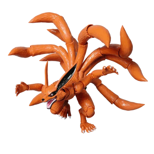 Blokees Naruto Shippuden Nine Tails Kurama LE01 model kit buildable fox spirit figure anime collectible snap fit detailed display piece tailed beast character toy for fans
