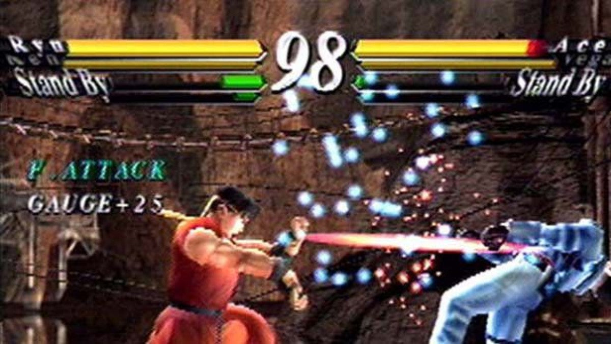 Street Fighter EX3 – PlayStation 2 (PS2) video game gameplay, 3D fighting game.