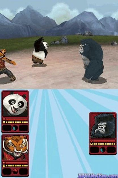 Kung Fu Panda 2 gameplay for Nintendo DS (DS) action adventure video game