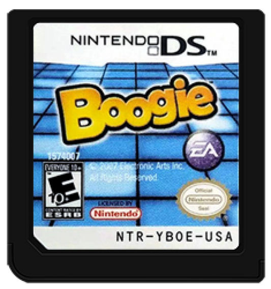 Boogie game card art for Nintendo DS (NDS)