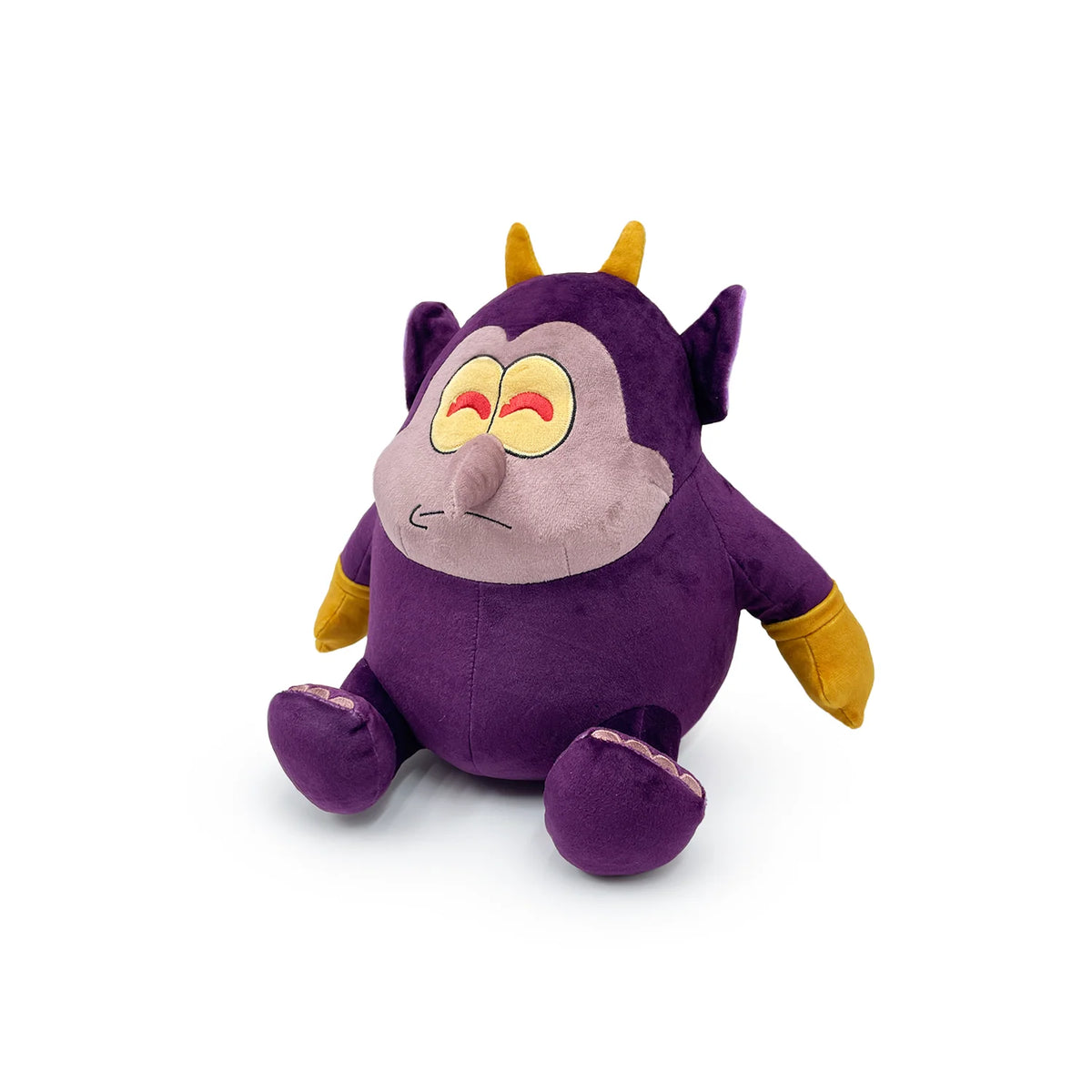 Henchman 9 Inch Plush Cuphead collectible plush toy featuring Henchman character from Cuphead cartoon inspired design vintage animation styling soft stuffed figure detailed character features 9 inch display size indie video game merchandise plush toy collection shelf decor Cuphead fan gift and collectible appeal
