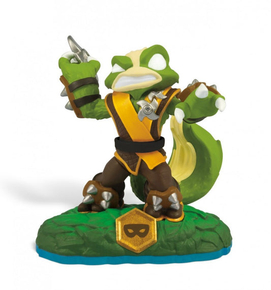 Stink Bomb Skylanders Swap Force character figure collectible toy life element ninja warrior swapper portal compatible game piece stealth skunk fighter figure for Skylanders fans front 