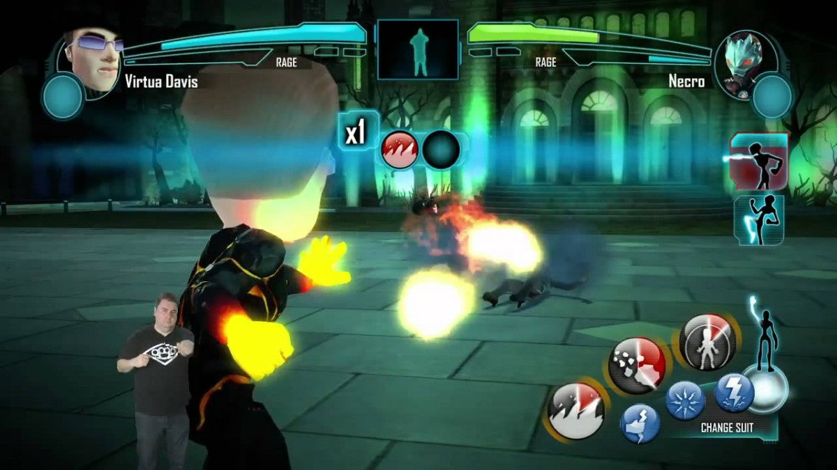 PowerUp Heroes Xbox 360 for retro video game enthusiasts featuring motion controlled fighting gameplay superhero inspired combat Kinect powered full body controls futuristic battles unlockable powers competitive multiplayer action and collectible gaming appeal gameplay