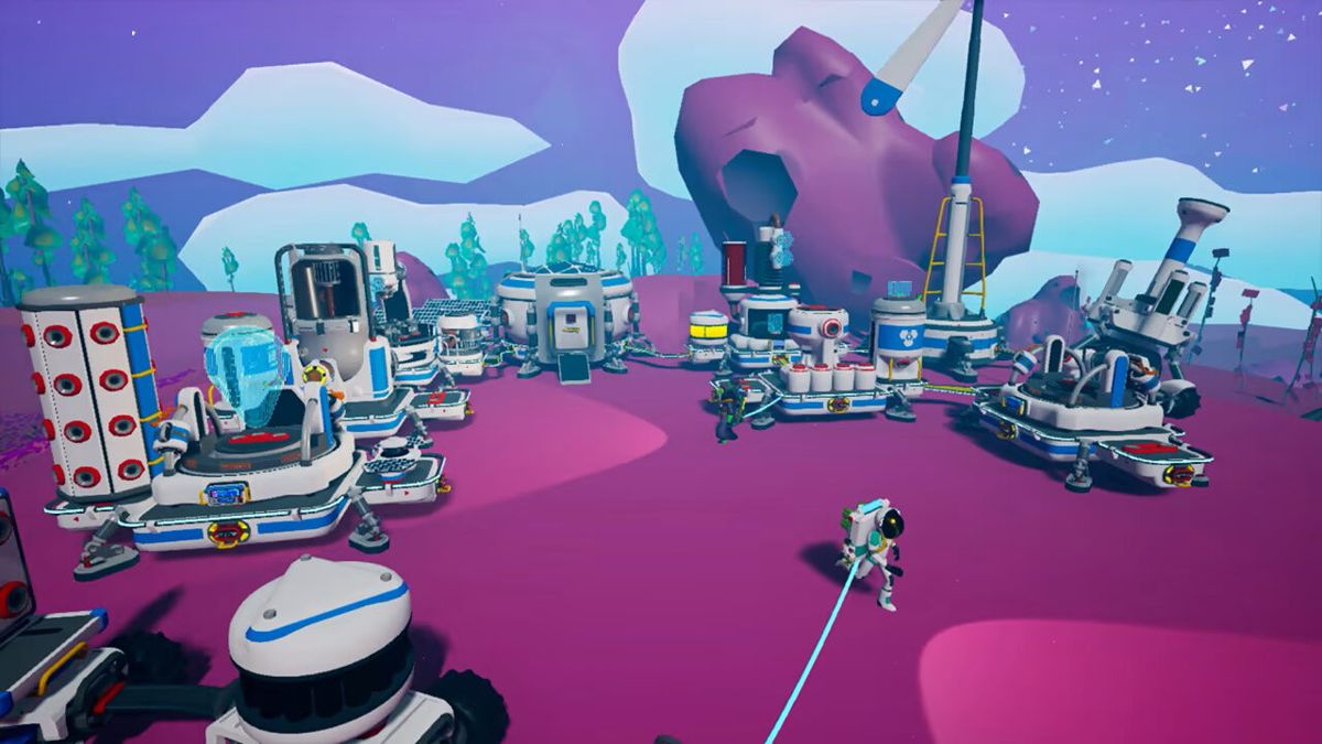 Astroneer Nintendo Switch inspired design featuring colorful space exploration adventure aesthetic planetary discovery crafting and base building resource gathering cooperative gameplay vibrant alien worlds creative sandbox mechanics and immersive sci fi survival presentation gameplay