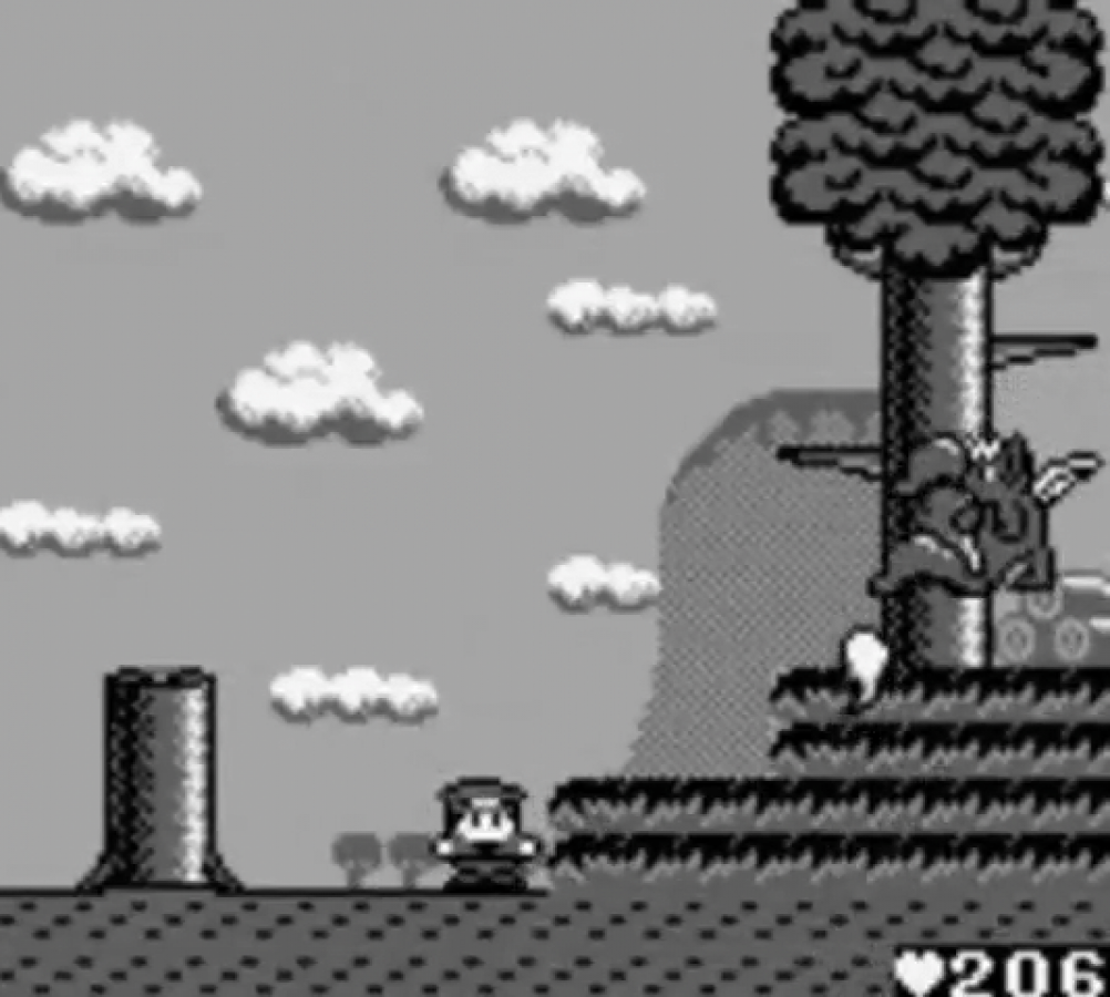 M.U.S.H.A. (Maru’s Mission) Game Boy shoot ’em up video game gameplay