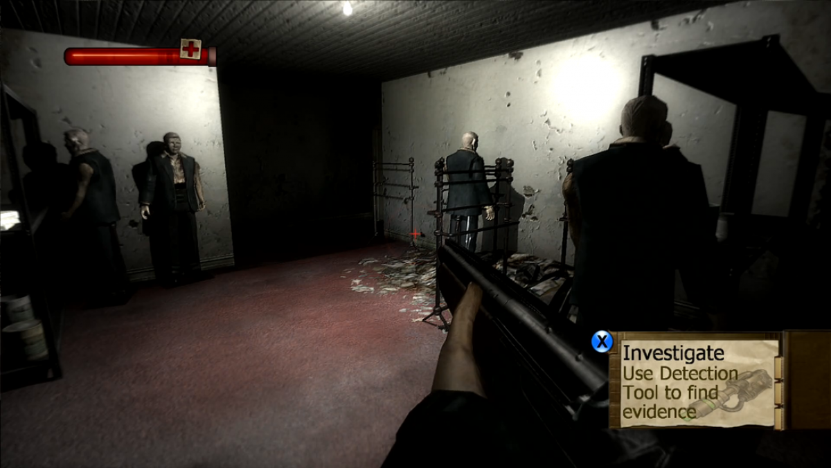 Condemned Criminal Origins for Xbox 360 first person survival horror video game featuring intense psychological terror forensic investigation brutal melee combat and dark atmospheric crime thriller experience gameplay