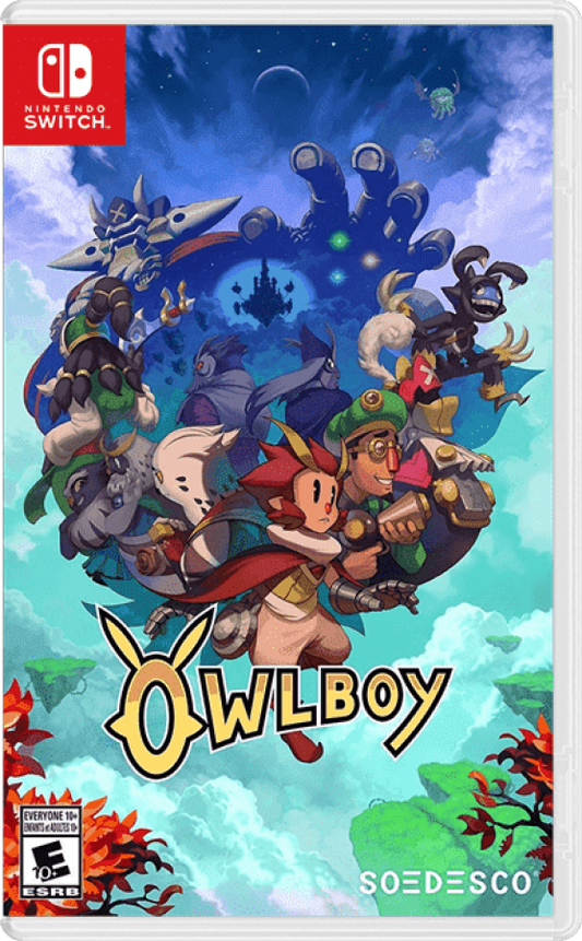 Owlboy cover art for Nintendo Switch (NS) video game