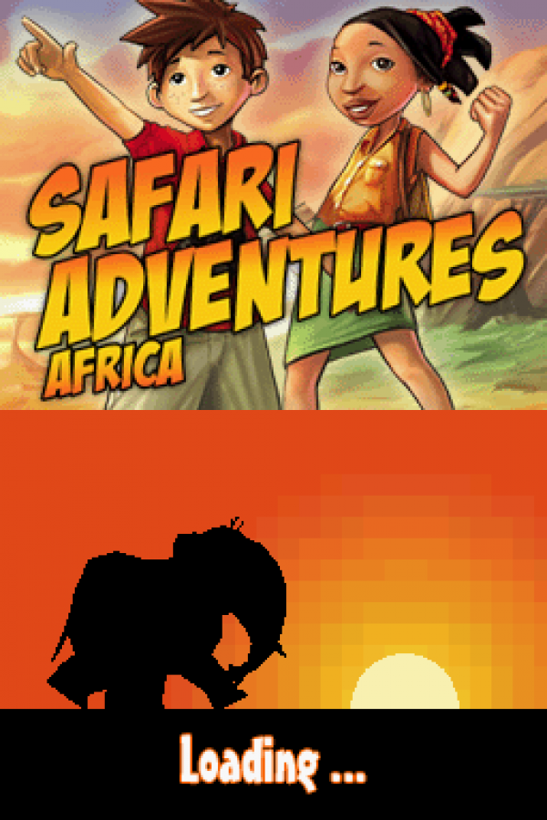 Safari Adventures: Africa gameplay for Nintendo DS (DS) educational adventure video game