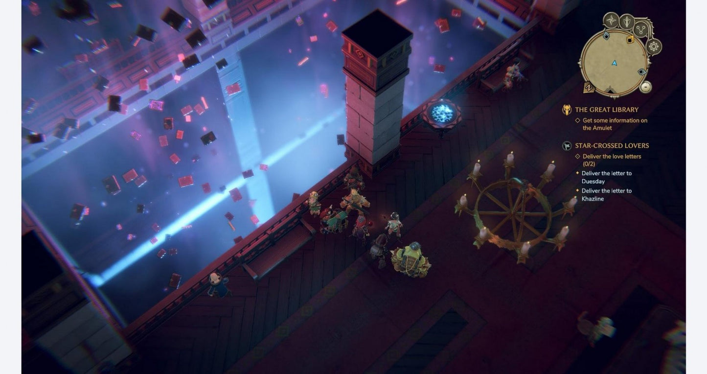 The Dungeon of Naheulbeuk: The Amulet of Chaos [Chicken Edition] gameplay for PlayStation 5 (PS5) tactical RPG video game