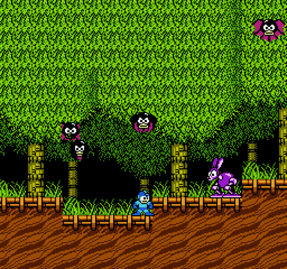 Mega Man 2 gameplay image for Nintendo Entertainment System (NES) retro video game