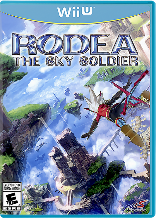 Rodea the Sky Soldier cover art for Nintendo Wii U (WiiU) video game