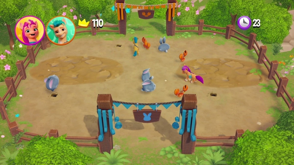 My Little Pony A Zephyr Heights Mystery gameplay image for Nintendo Switch family adventure game