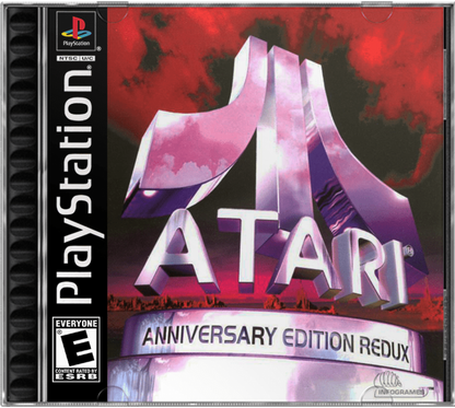 Atari Anniversary Redux cover art for PlayStation 1 PS1 video game