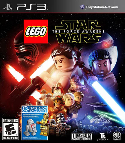 LEGO Star Wars: The Force Awakens cover art for PlayStation 3 (PS3) video game