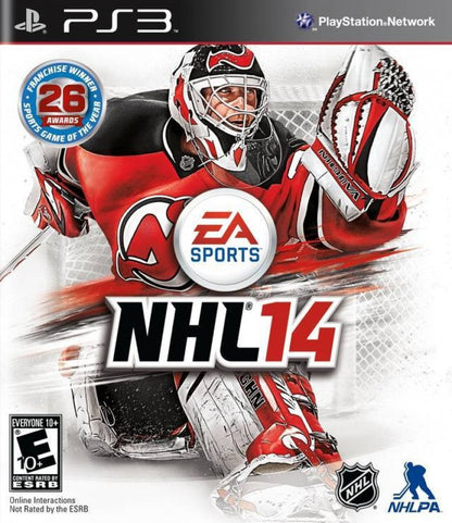 NHL 14 cover art for PlayStation 3 PS3 video game