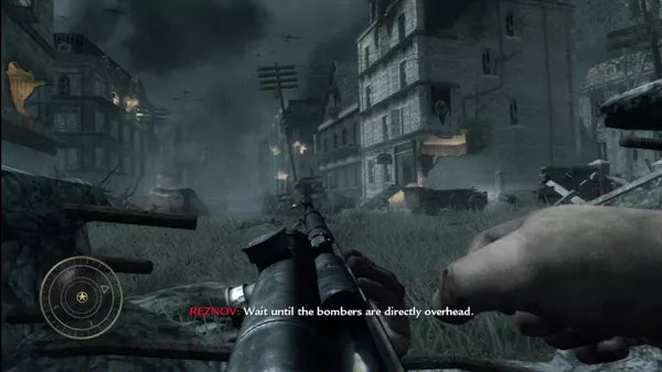 Call of Duty: World at War gameplay for Xbox 360 (X360) first-person shooter video game