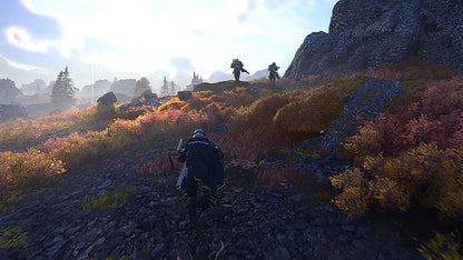 Helldivers II gameplay for PlayStation 5 (PS5) cooperative third-person shooter video game