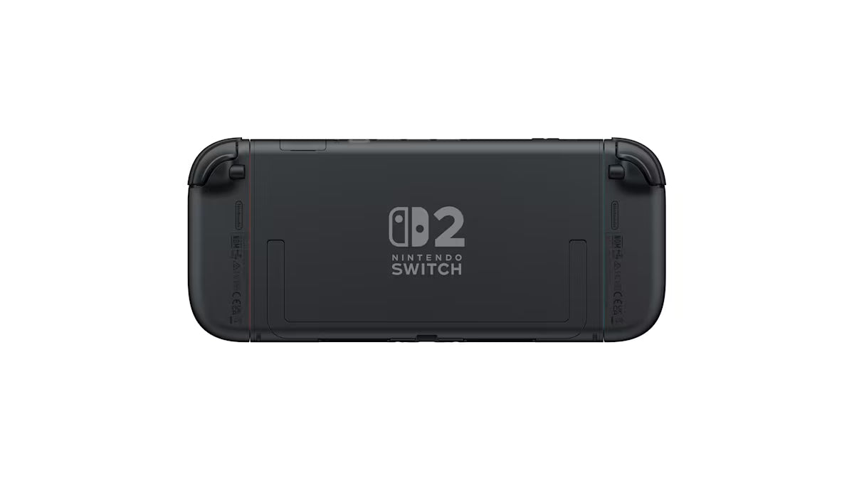 Nintendo Switch 2 Console with Dock Scratch and Scuff Condition Nintendo Switch 2 NS2 gaming system featuring hybrid home and handheld gaming touchscreen display detachable Joy Con controller compatibility TV dock connectivity upgraded graphics enhanced performance portable gaming functionality and official Nintendo hardware retro gaming collection collectible console appeal back 