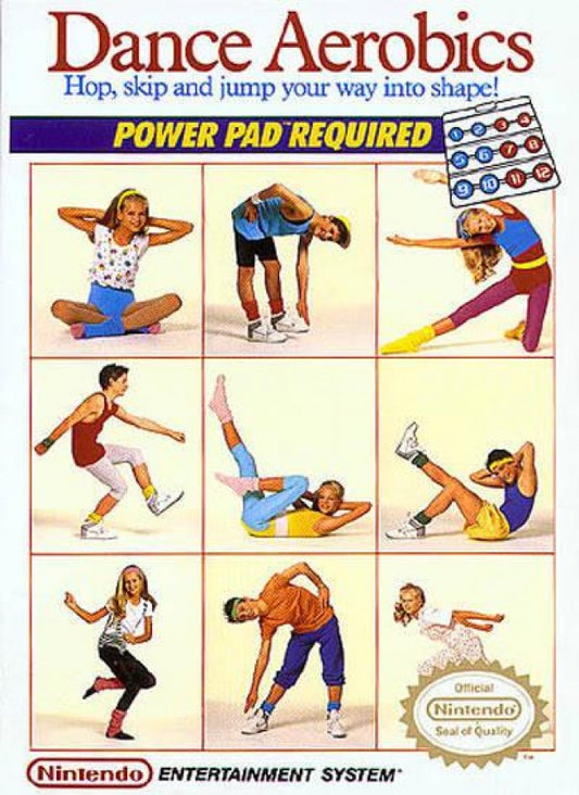 Dance Aerobics cover art for Nintendo Entertainment System (NES) video game