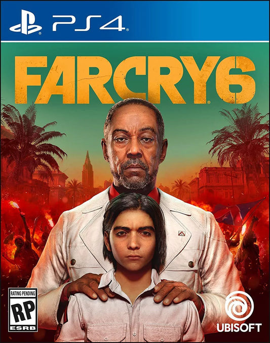 Far Cry 6 cover art for PlayStation 4 PS4 video game