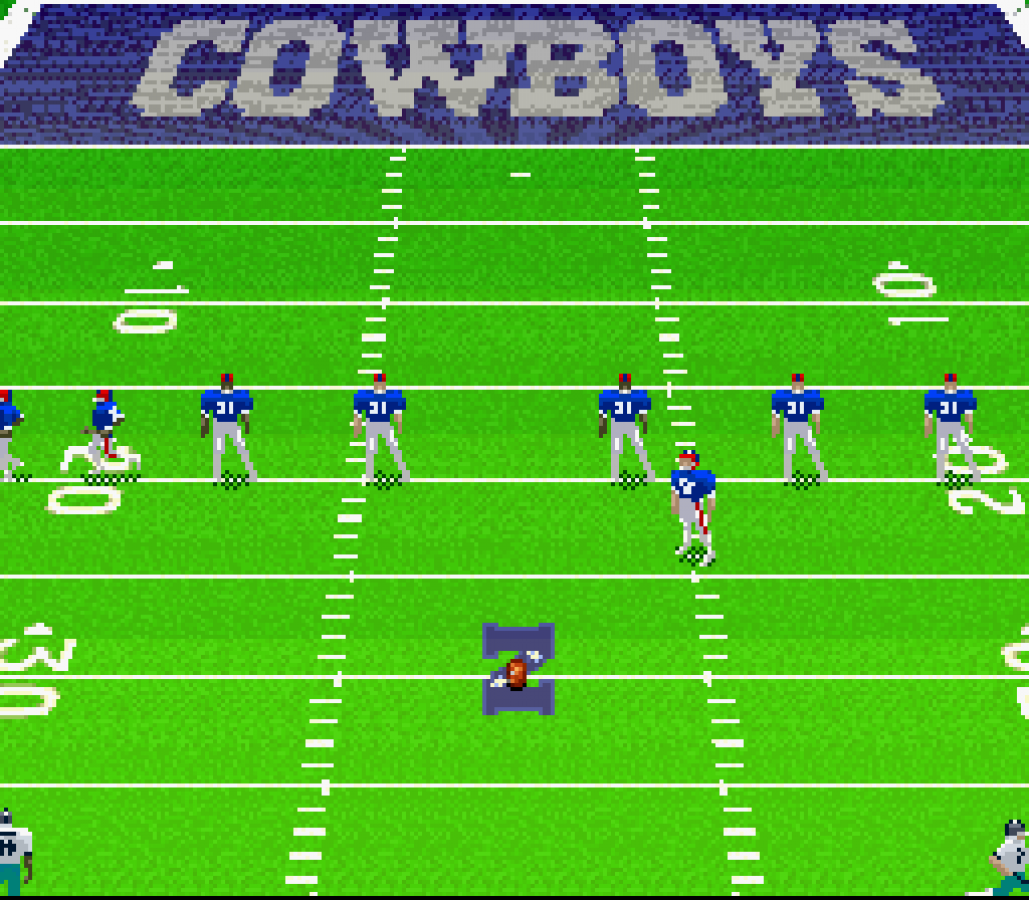 Madden NFL '95 gameplay image for Super Nintendo Entertainment System (SNES) retro video game