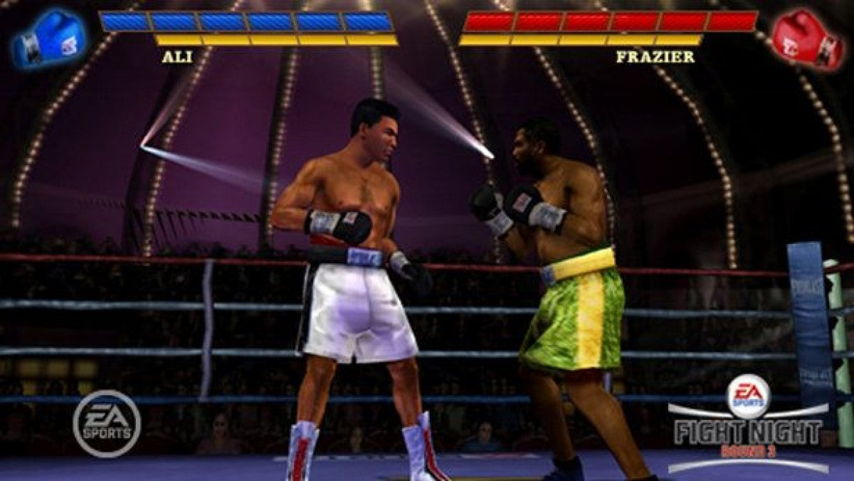 Fight Night Round 3 – PlayStation Portable (PSP) gameplay for boxing sports video game