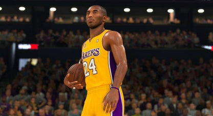 NBA 2K24 Kobe Bryant Edition for PS5 and Xbox featuring realistic basketball gameplay, MyCareer mode, and iconic Kobe Bryant tribute content gameplay