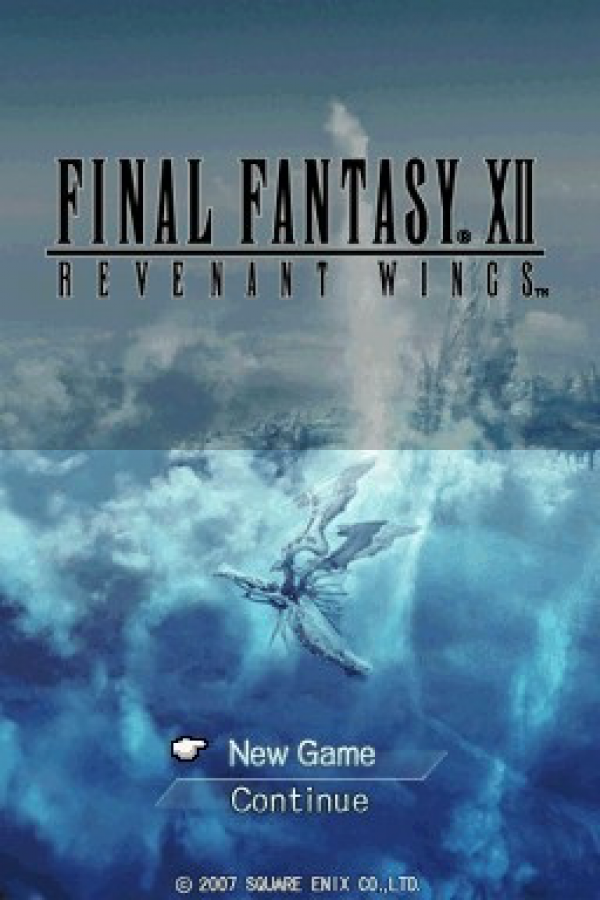 Final Fantasy XII Revenant Wings Nintendo DS game featuring real time strategy RPG gameplay with touch based unit control summoning mechanics base capturing and tactical combat set in the Final Fantasy XII universe gameplay 