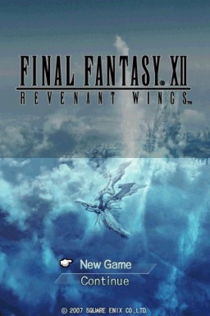 Final Fantasy XII Revenant Wings Nintendo DS game featuring real time strategy RPG gameplay with touch based unit control summoning mechanics base capturing and tactical combat set in the Final Fantasy XII universe gameplay 