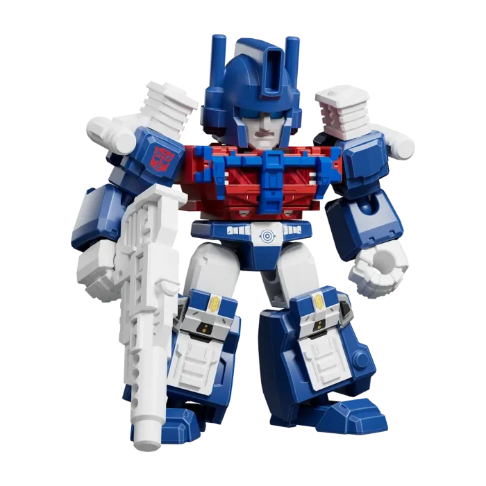 Blokees Transformers Defender Version 06 blind box collectible mini action figure snap fit robot toy Decepticon Autobot character detailed poseable display piece for fans