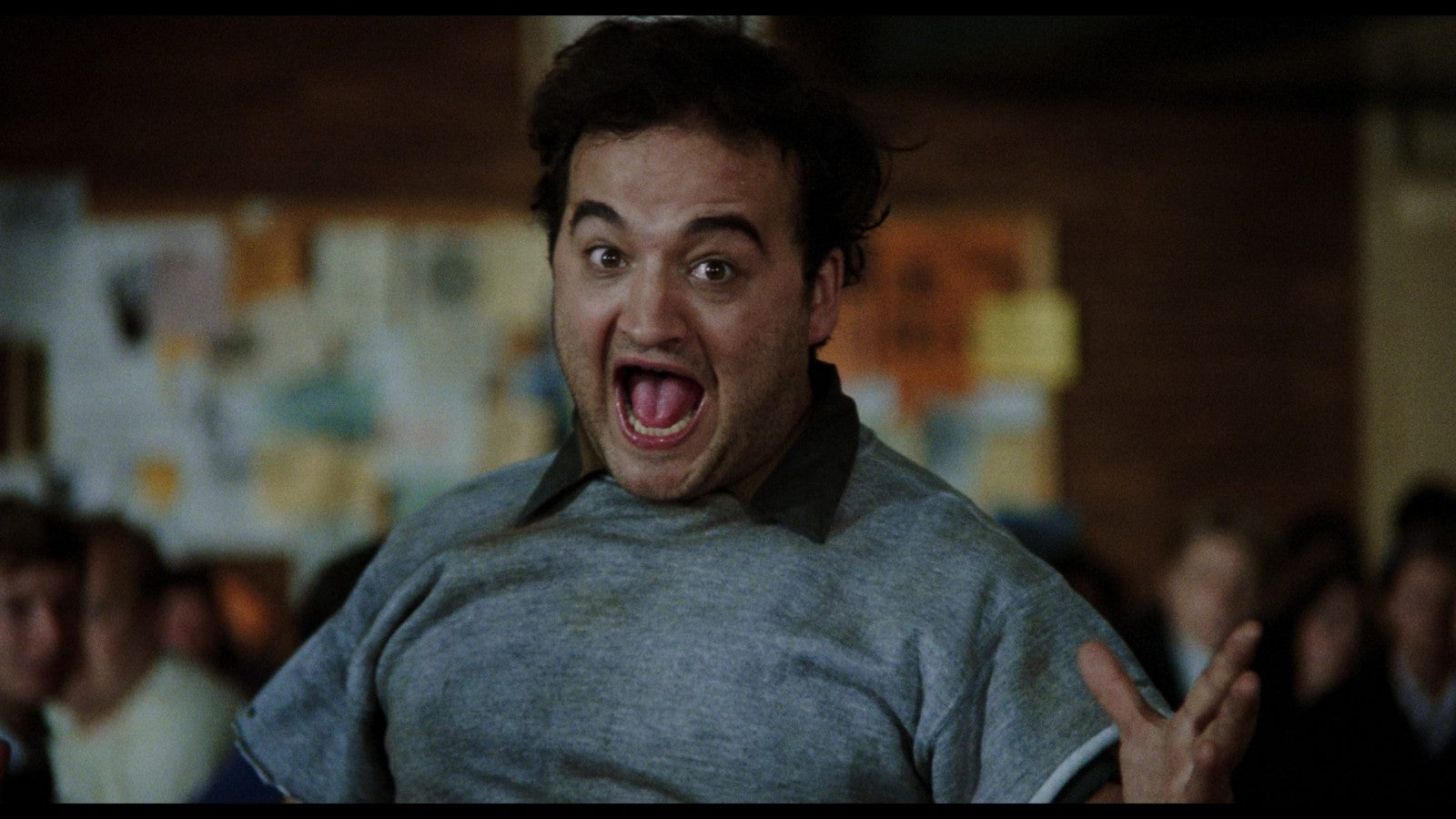 National Lampoons Animal House PSP movie comedy film digital video adaptation college fraternity chaos classic comedy movie handheld video playback PSP video entertainment software title screenshot 