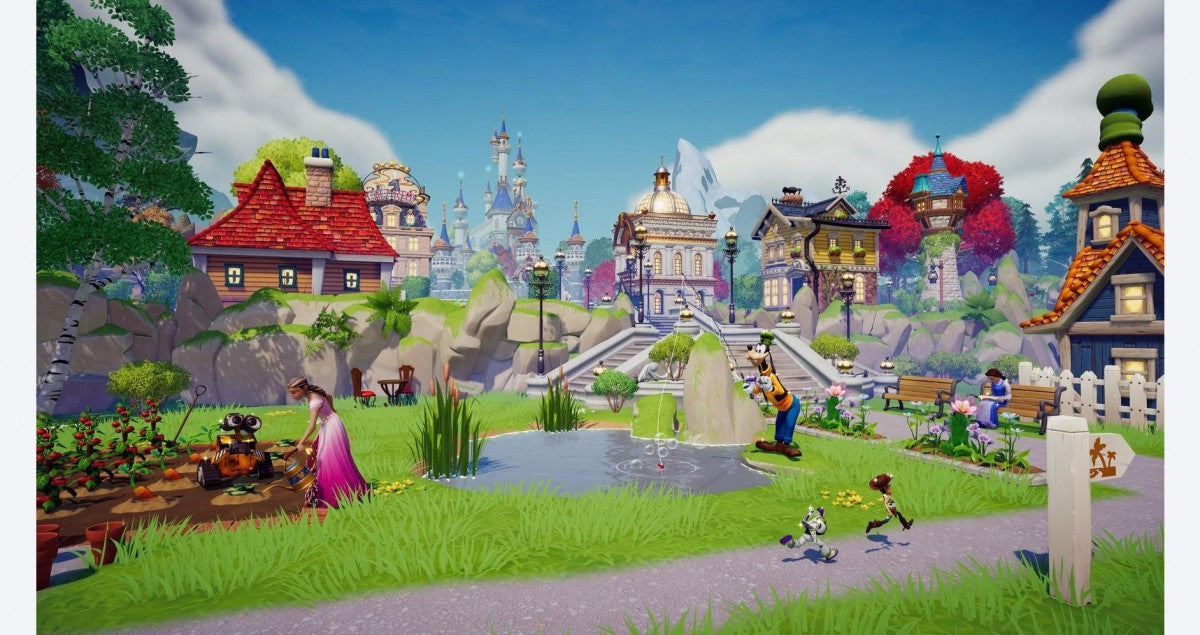 Disney Dreamlight Valley: Cozy Edition gameplay for Xbox Series X (XSX) life simulation adventure video game