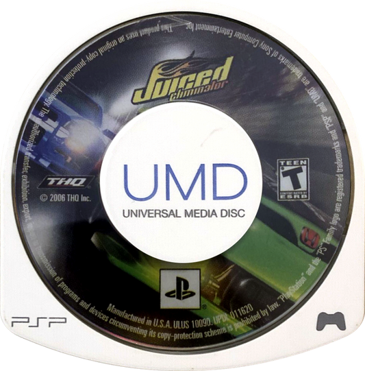 Juiced: Eliminator disc for PlayStation Portable (PSP) racing game