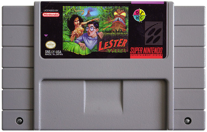 Lester the Unlikely cartridge for Super Nintendo Entertainment System (SNES) retro video game