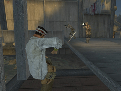 Full Spectrum Warrior: Ten Hammers gameplay for Xbox (XBOX) video game