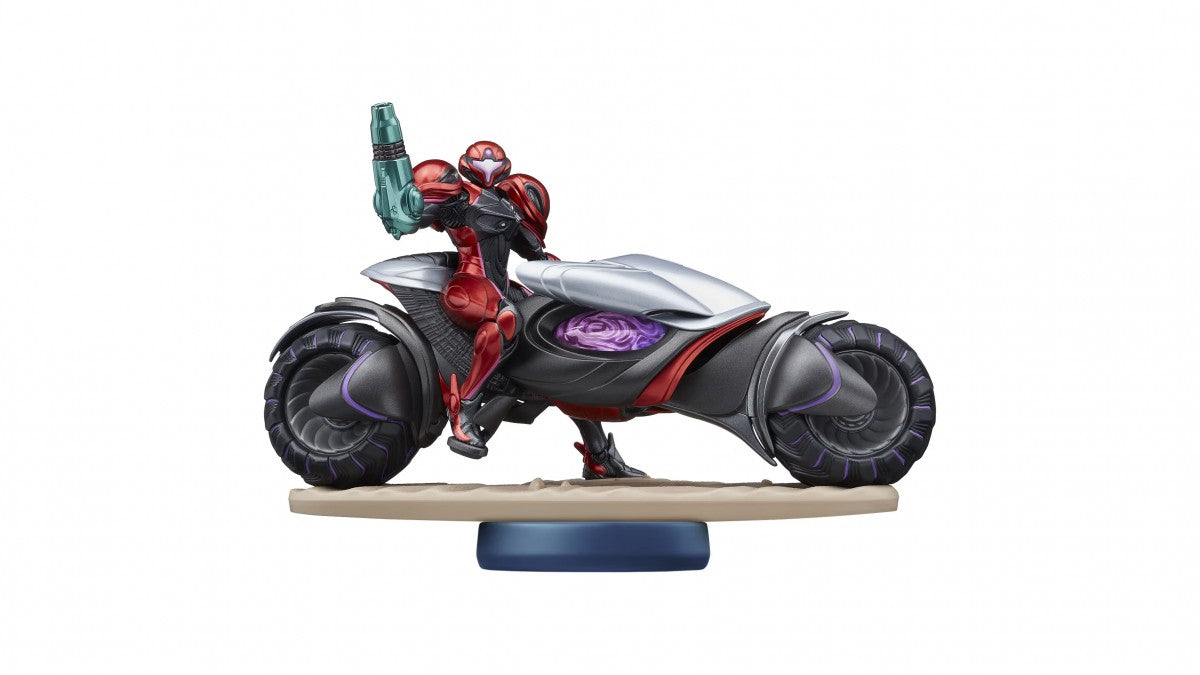 Metroid Prime 4 Beyond Series Samus and Vi O La Nintendo Amiibo sealed figure set featuring detailed character designs compatible with Nintendo Switch games NFC functionality for in game bonuses and collectible figures based on the Metroid Prime 4 Beyond series figure