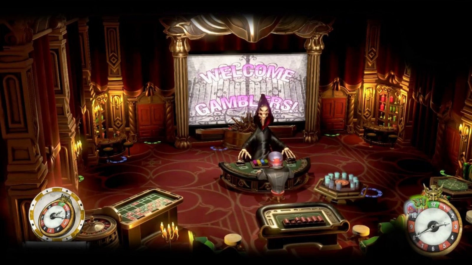 The Sexy Brutale: Full House Edition for PlayStation 4 puzzle adventure mystery game featuring time loop gameplay masked casino mansion murder investigation soundtrack and artbook edition gameplay