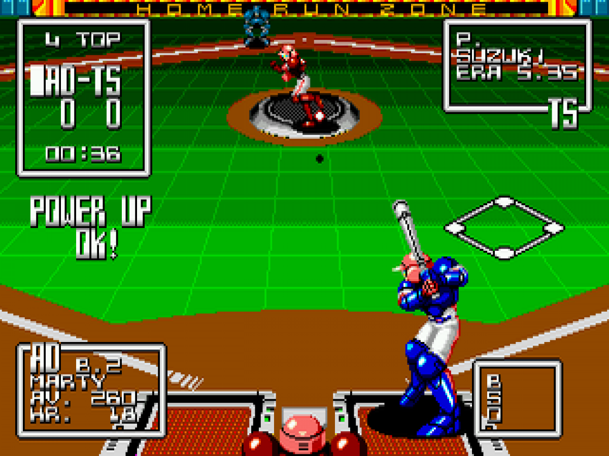 Super Baseball 2020 gameplay for Sega Genesis (GEN) video game
