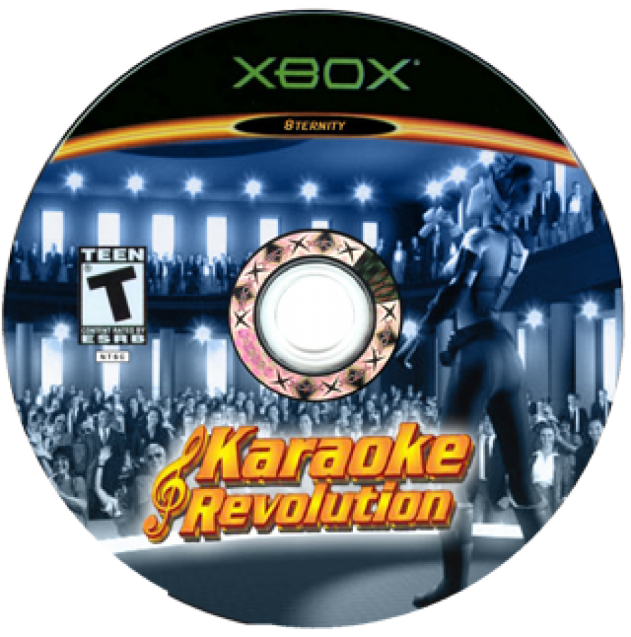 Karaoke Revolution disc for Xbox (XBOX) video game