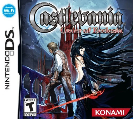 Castlevania: Order of Ecclesia cover art for Nintendo DS (DS) video game