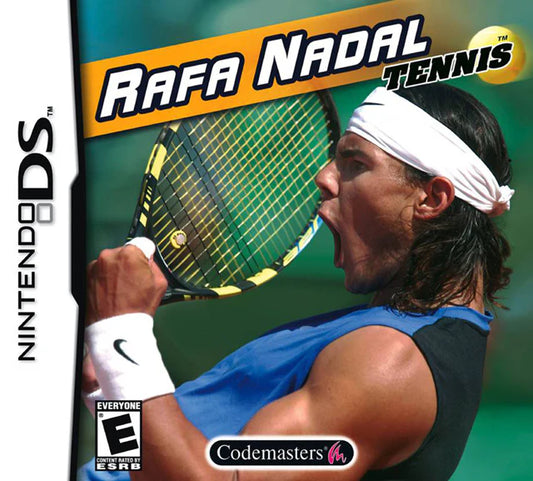 Rafa Nadal Tennis cover art for Nintendo DS (DS) video game