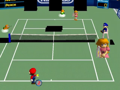 Mario Tennis gameplay for Nintendo 64 (N64) video game